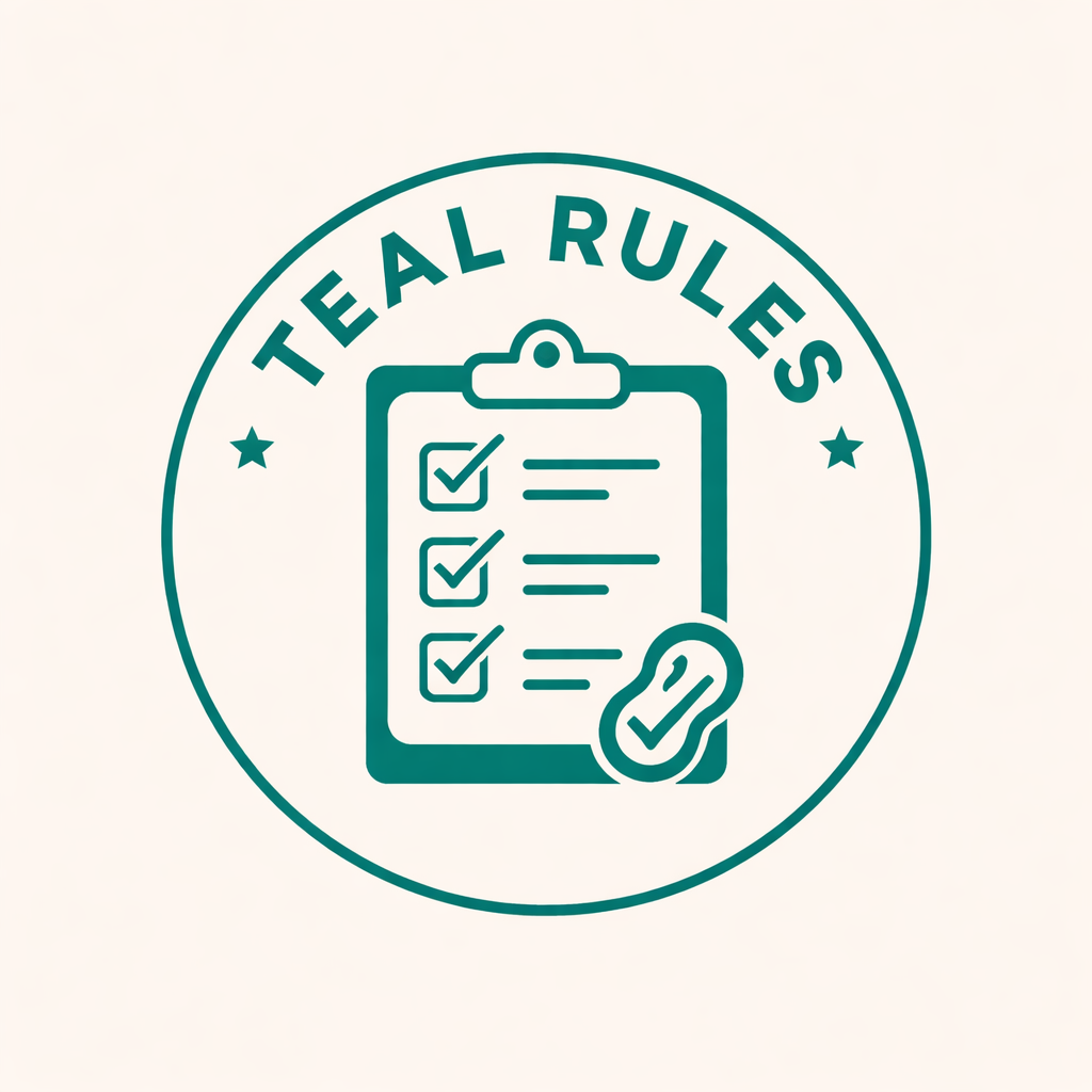 The Teal Rules to follow when travelling 