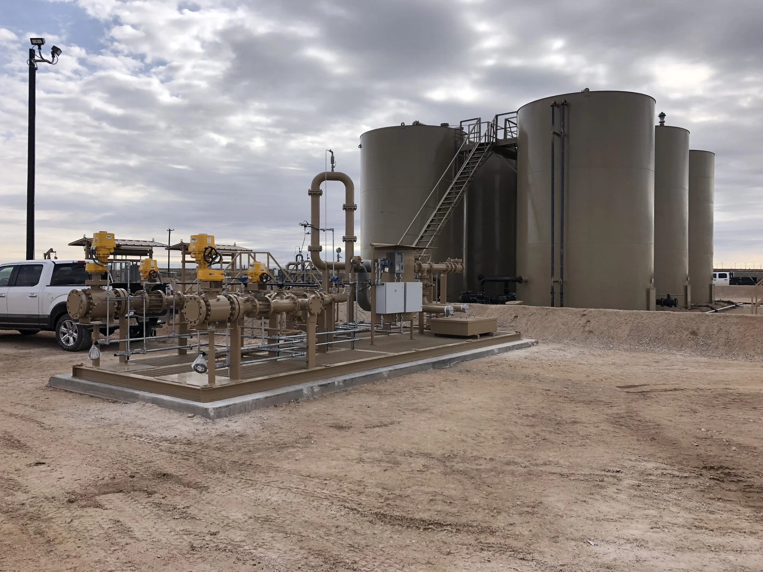 Equipment design, installation, and field integration.