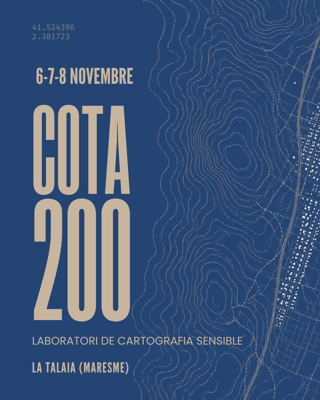 COTA200. Laboratori de cartografia sensible i fanzín a La Talaia (3 dies)