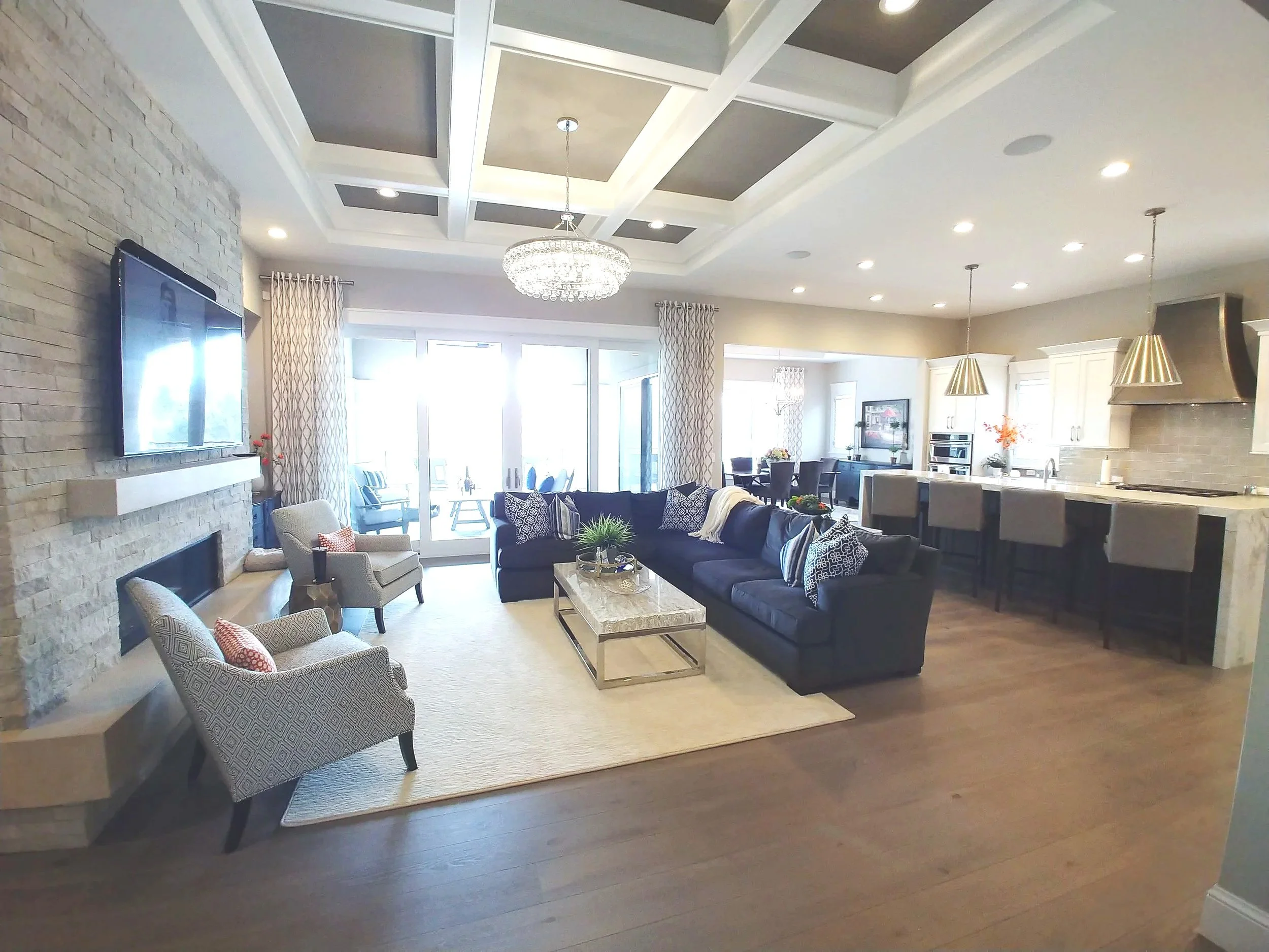 Kitchen and Great Room