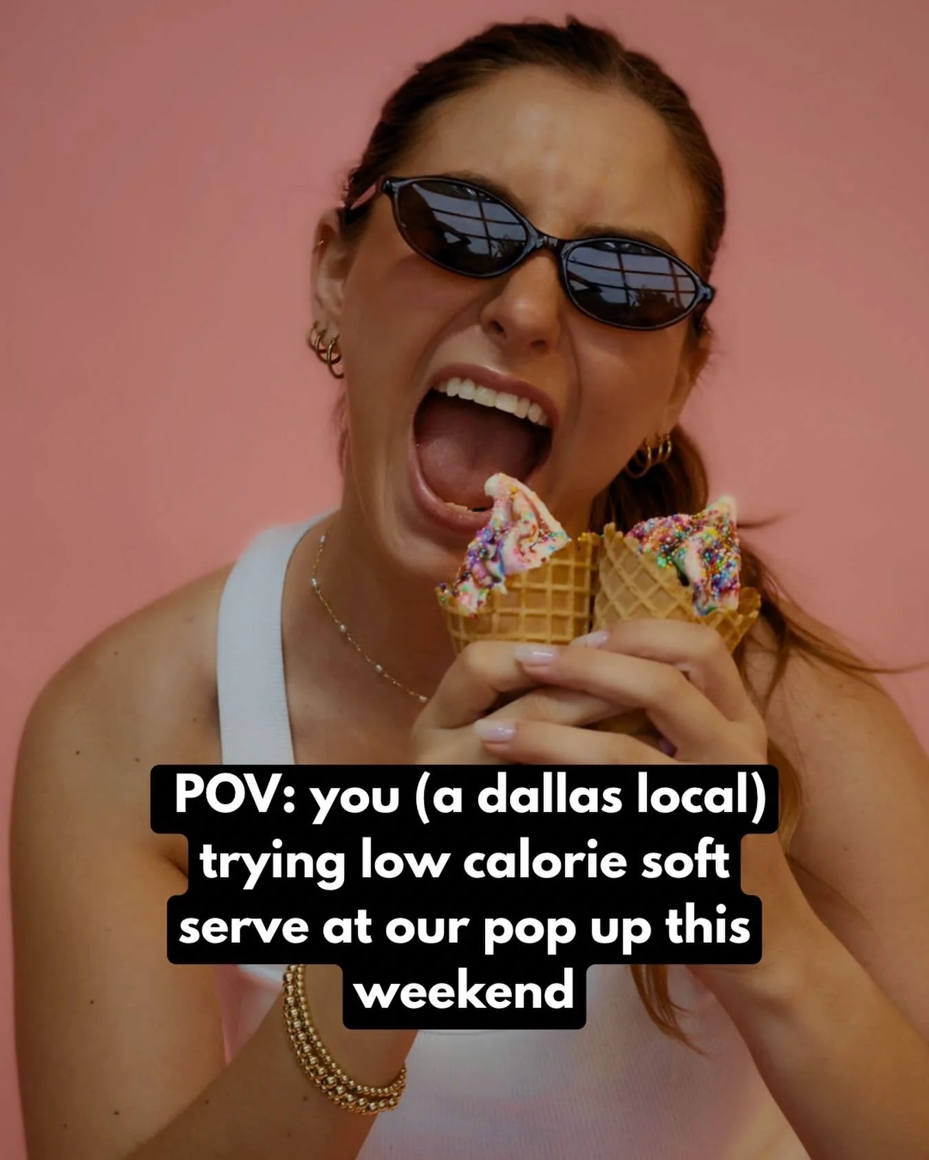 missing out on your chance to try our signature low cal soft serve with 110 cals and 10g protein per serving would be crazy right??? so don&rsquo;t. 🙌🏼🤓

come see us this weekend at Art Algebra (latte bar and art gallery) 
Sunday june 7th 11:00 am