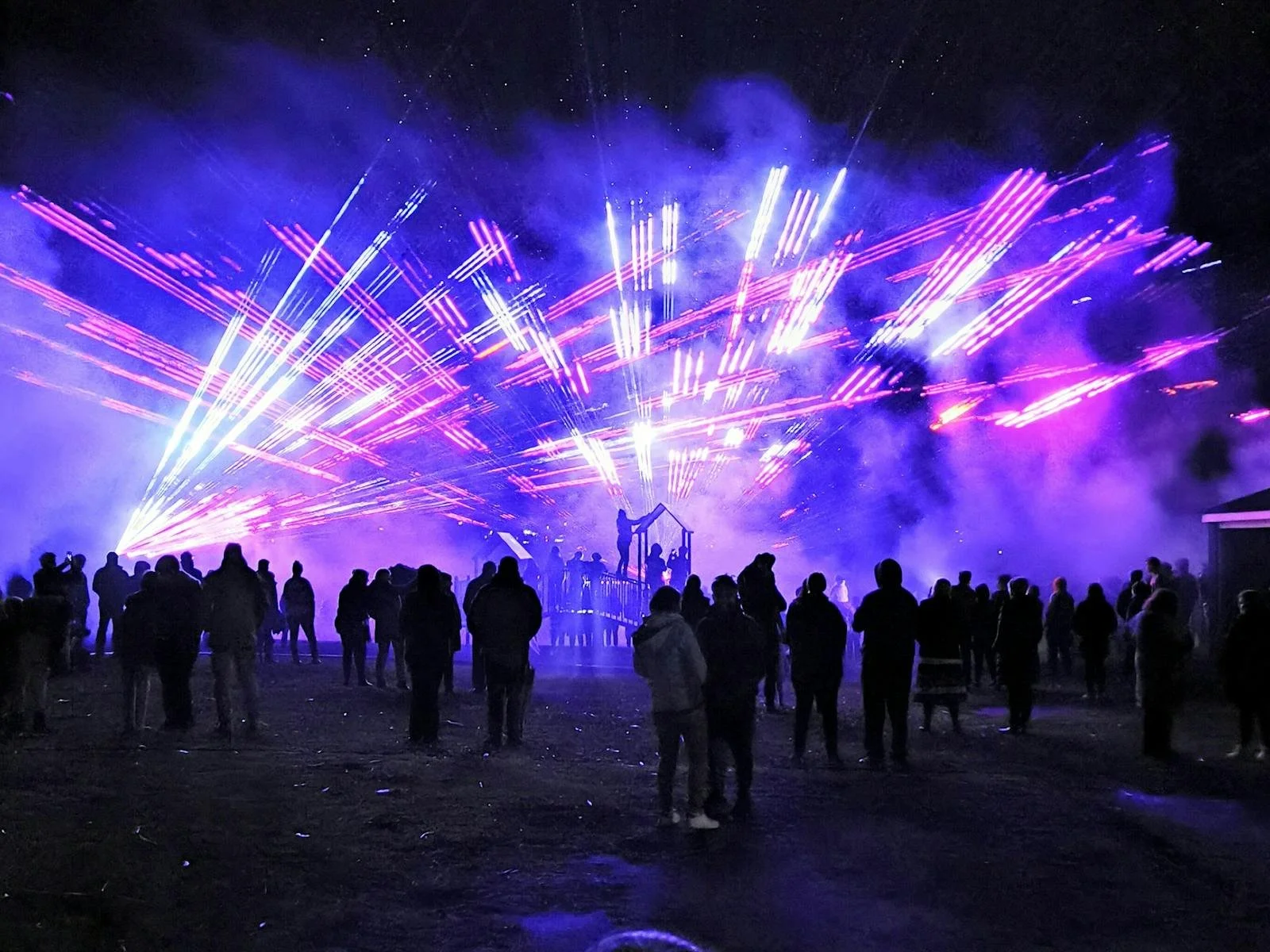Laser Lights and Coastal Nights: Experience Bicheno Beams 