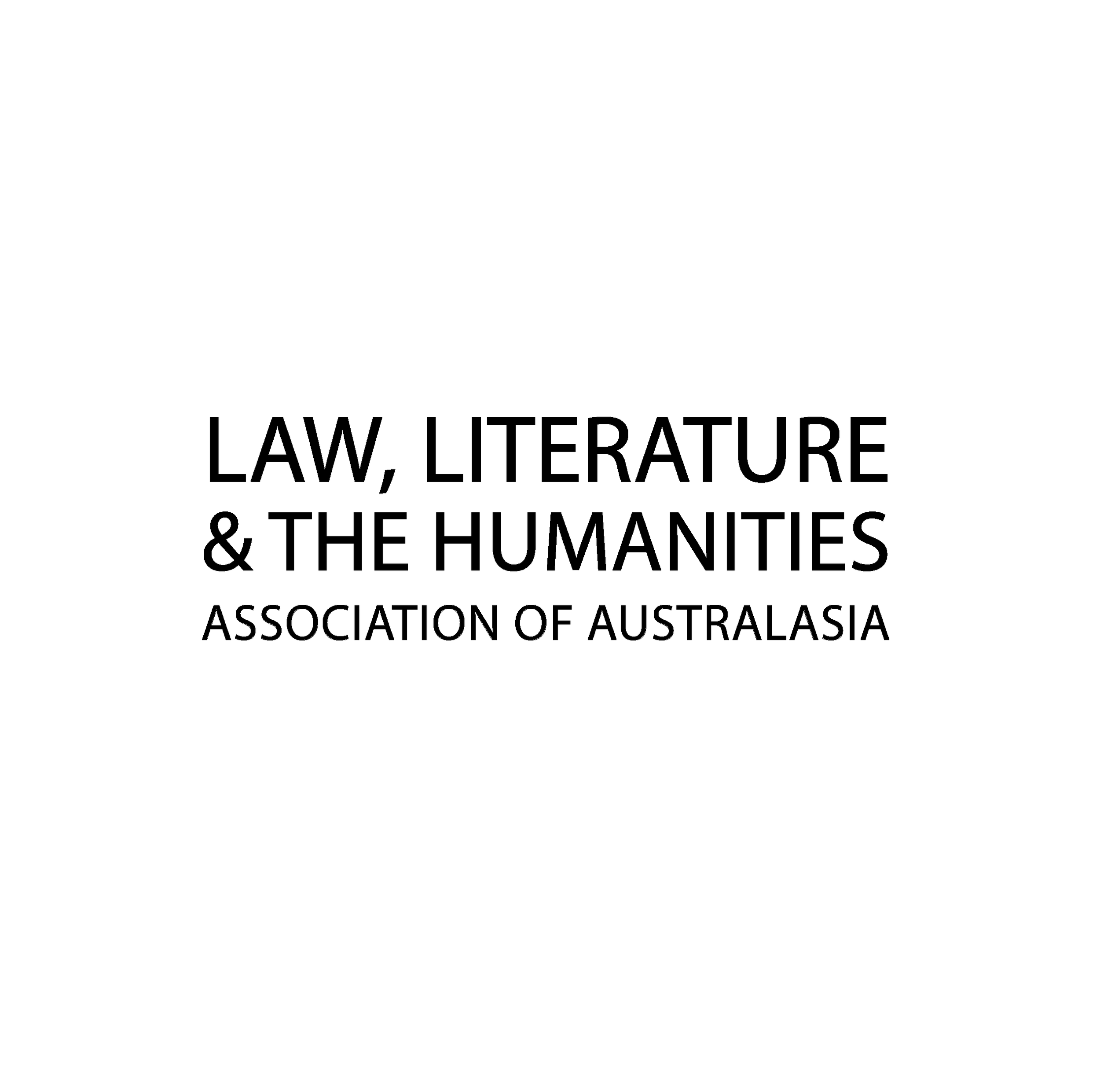 Law Lit Hum logo on a painted white circle