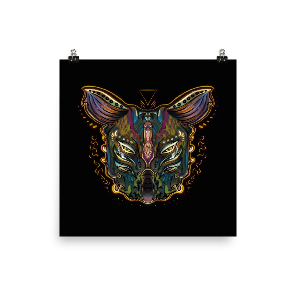 'Desert Walker' Matte Print