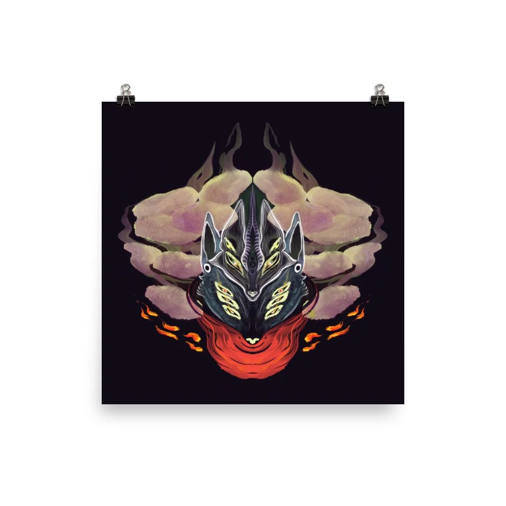 'The Witch" Matte Print