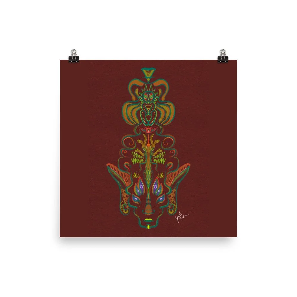 'The Judge' Matte Print