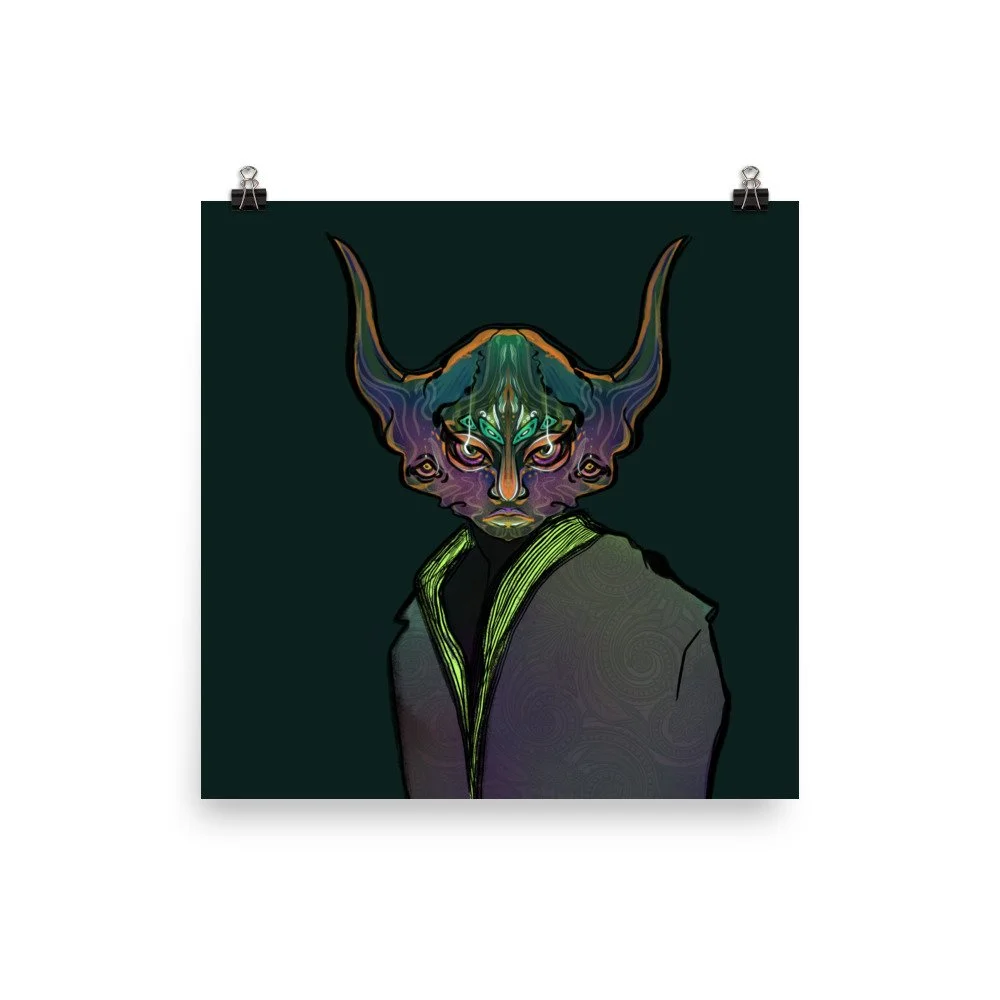 'Shadwell' Matte Print