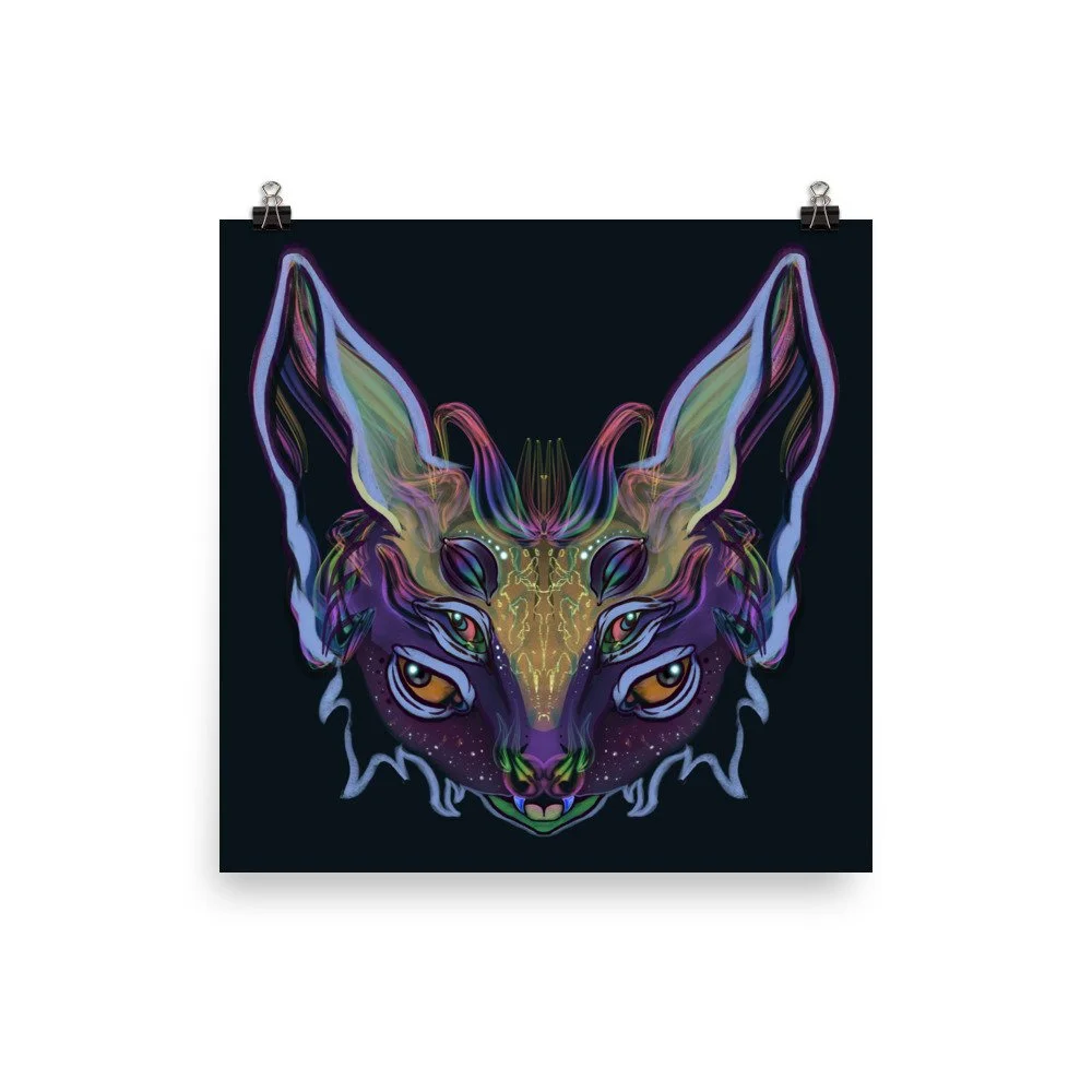 'Yuuti' Matte Print