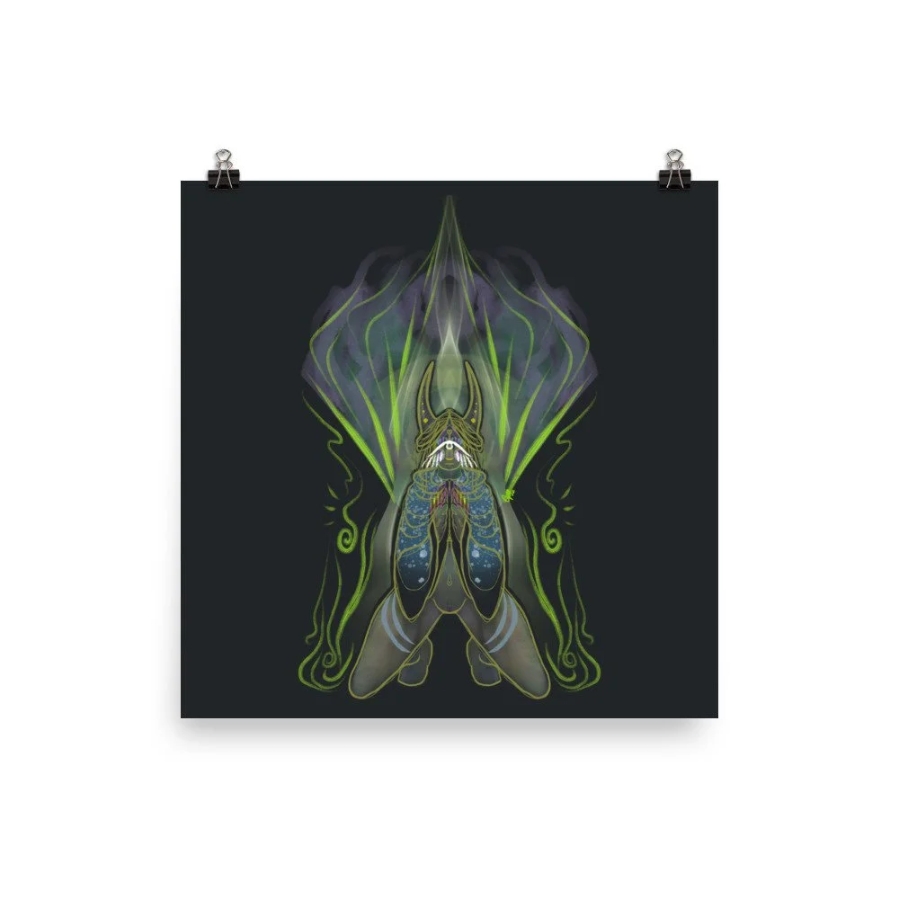 'Prayer' Matte Print