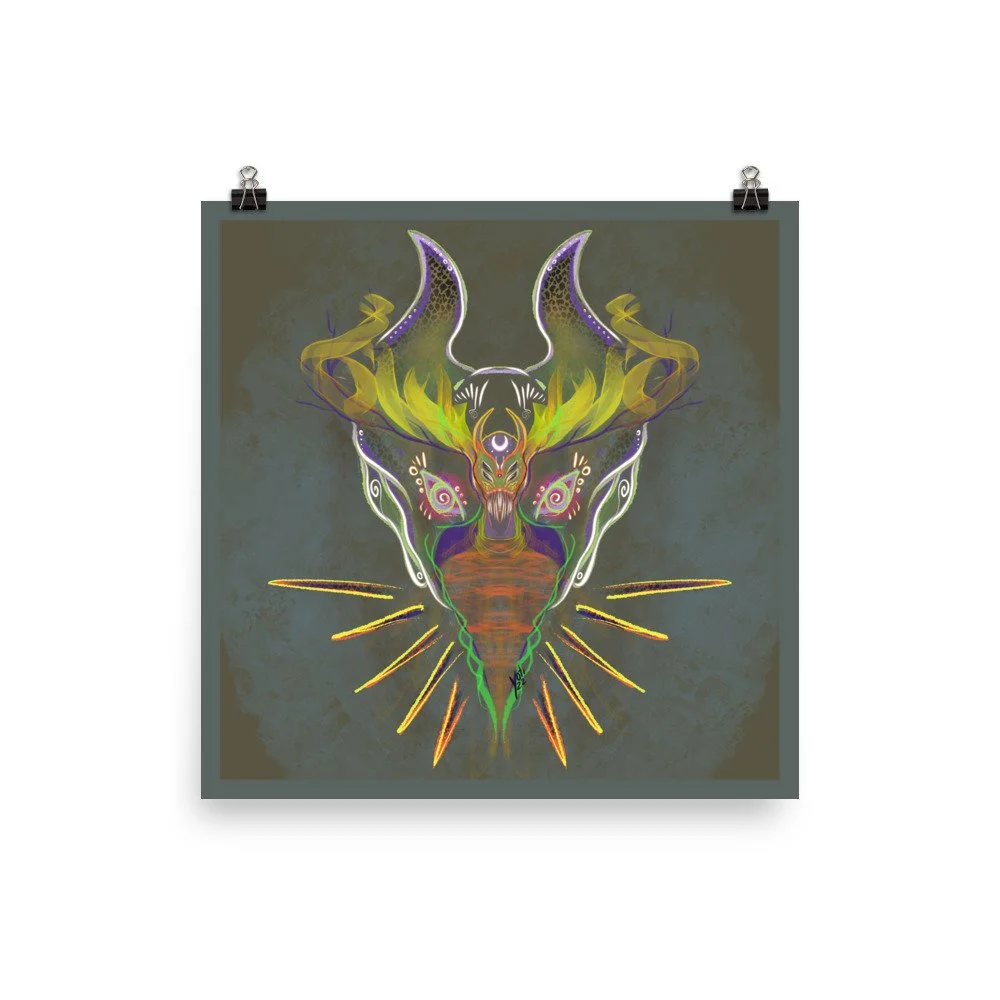 'A Lighter Body' Matte Print