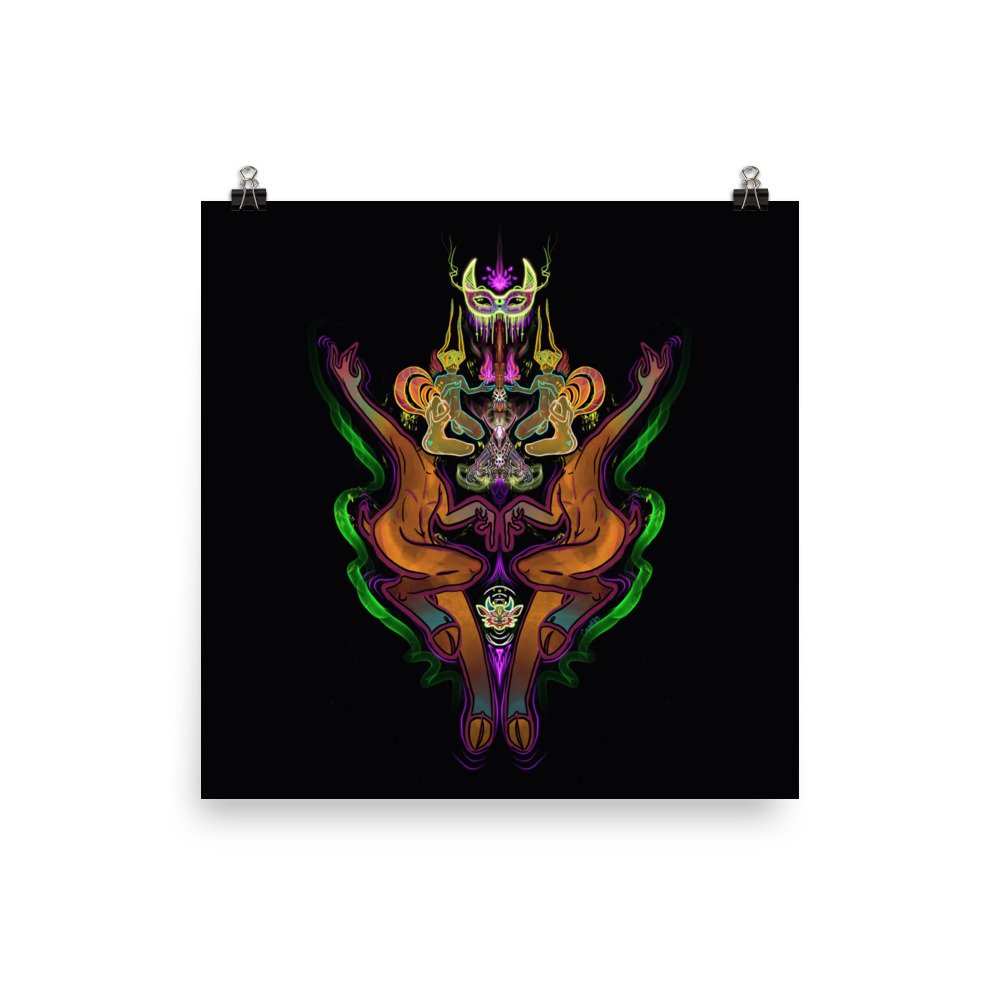 'GOAT' Matte Print