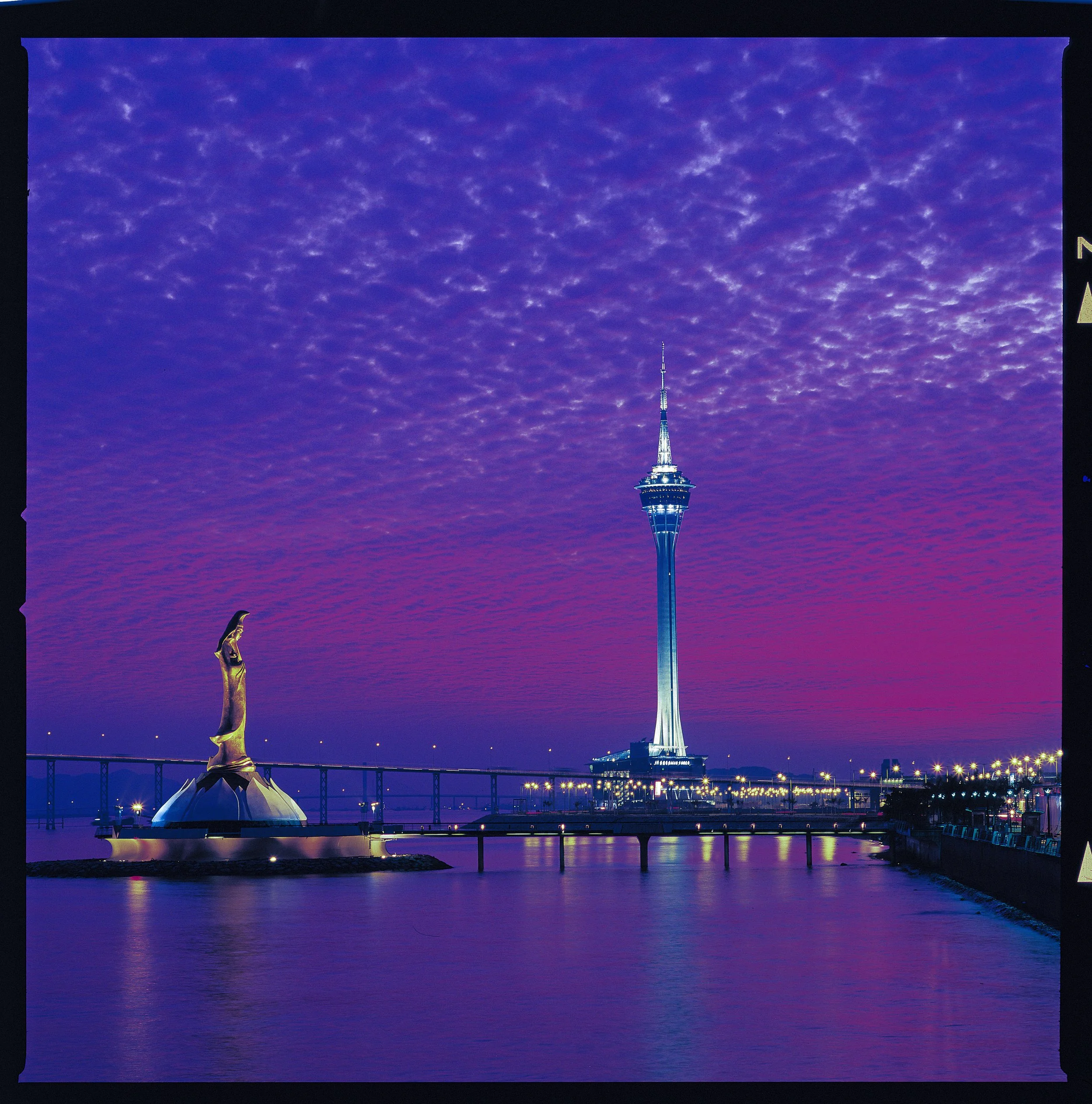 Macau, a city suspended between worlds.