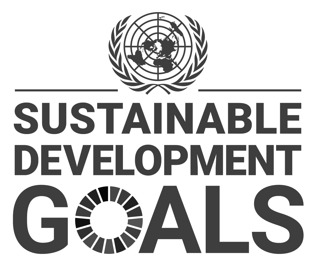 United Nations emblem above the words "Sustainable Development Goals" in bold letters.