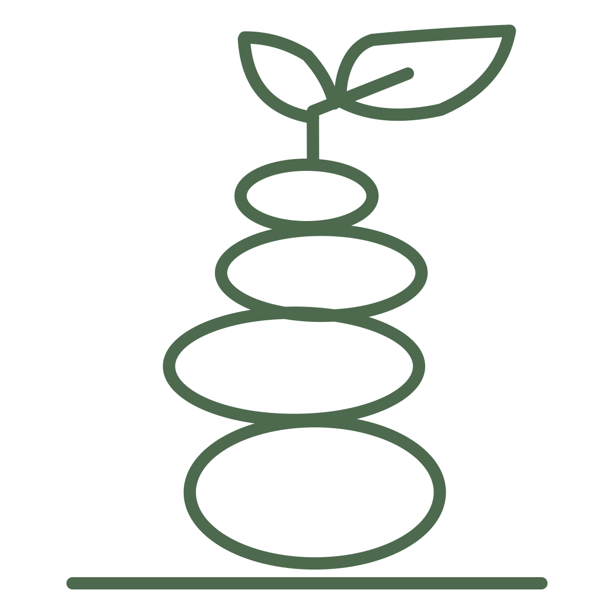 Icon representing hormone balance and restoration