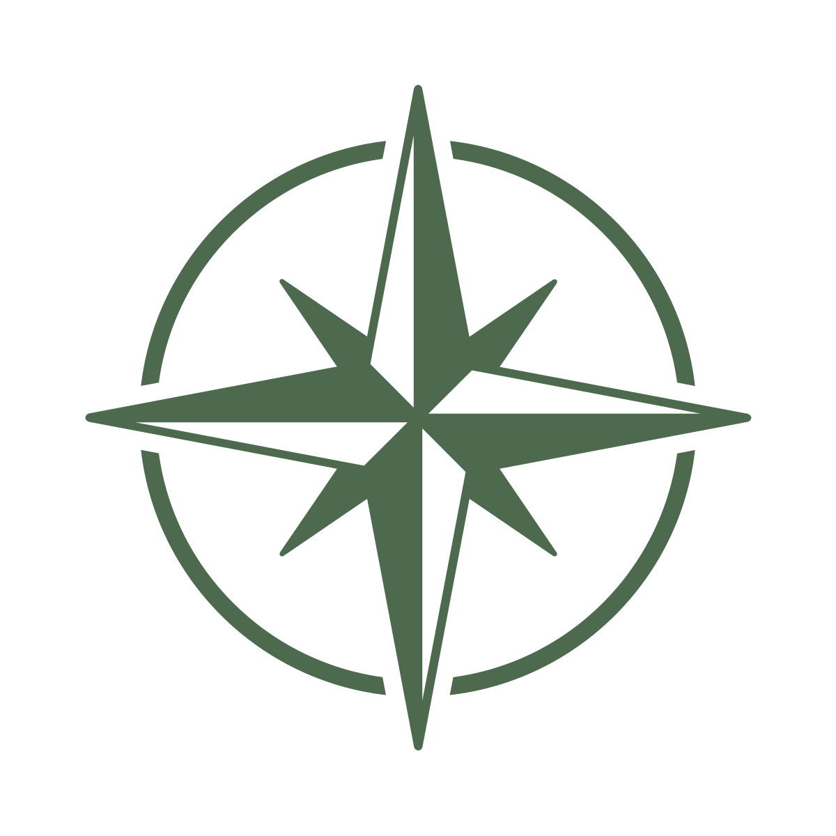 Compass icon representing personalized planning and ongoing care