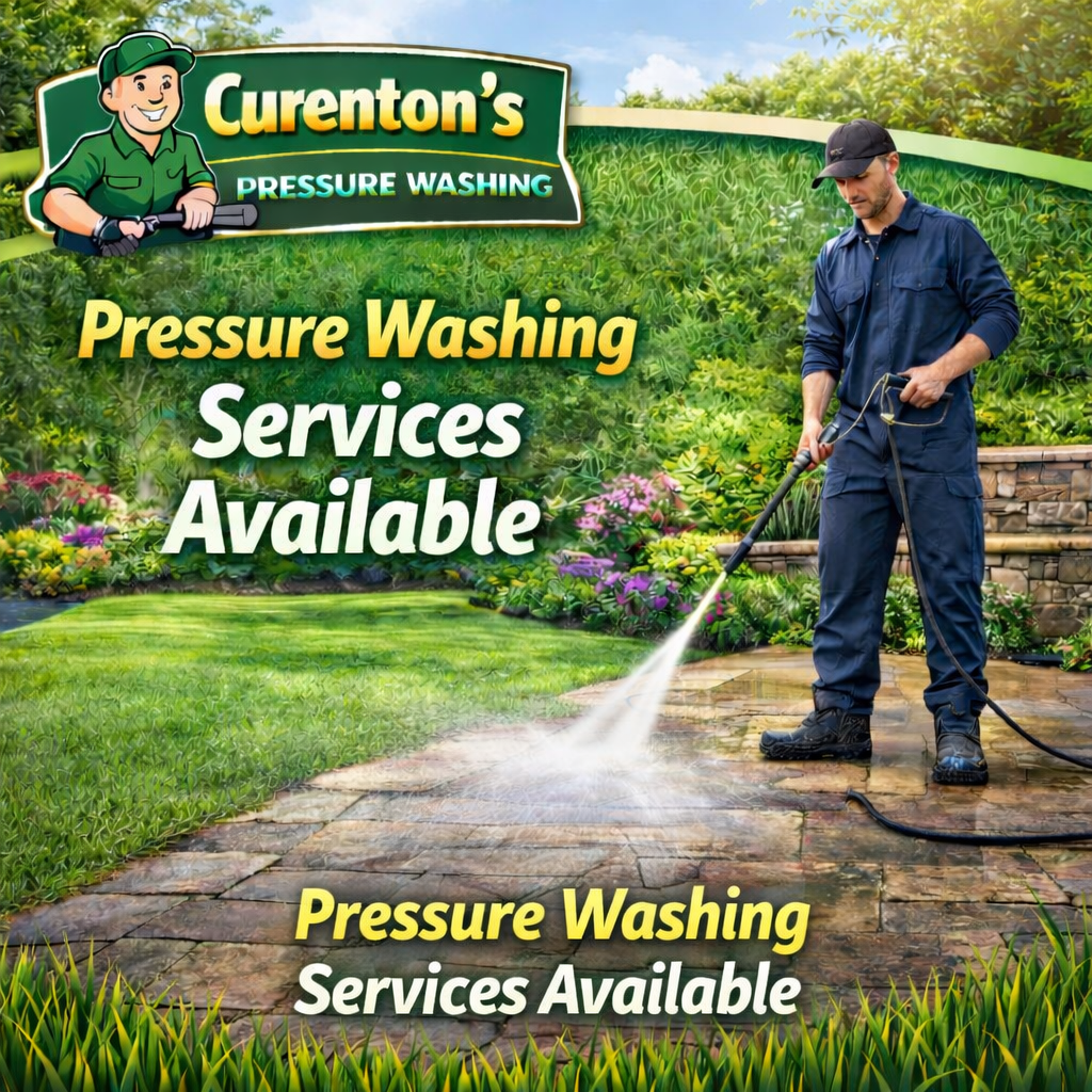 Pressure washing or soft washing services