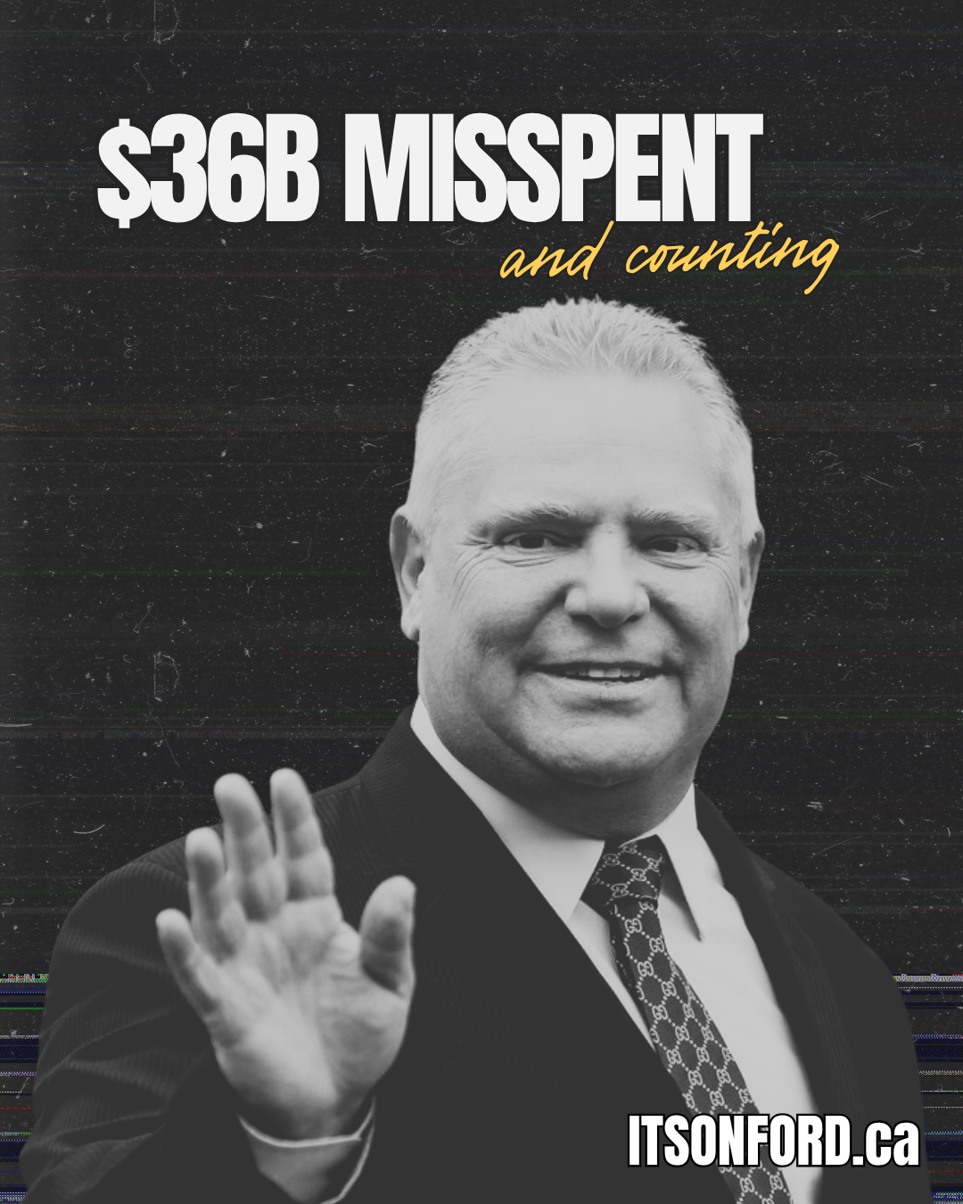 $36B misspent and counting