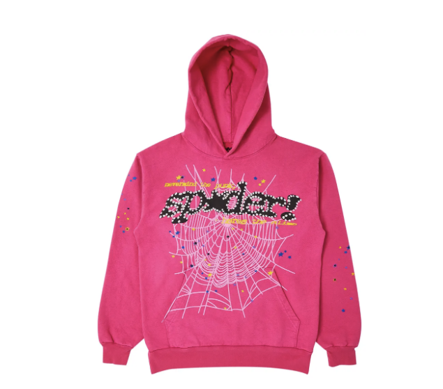 Sp5der P*nk V2 Hoodie 'Pink'