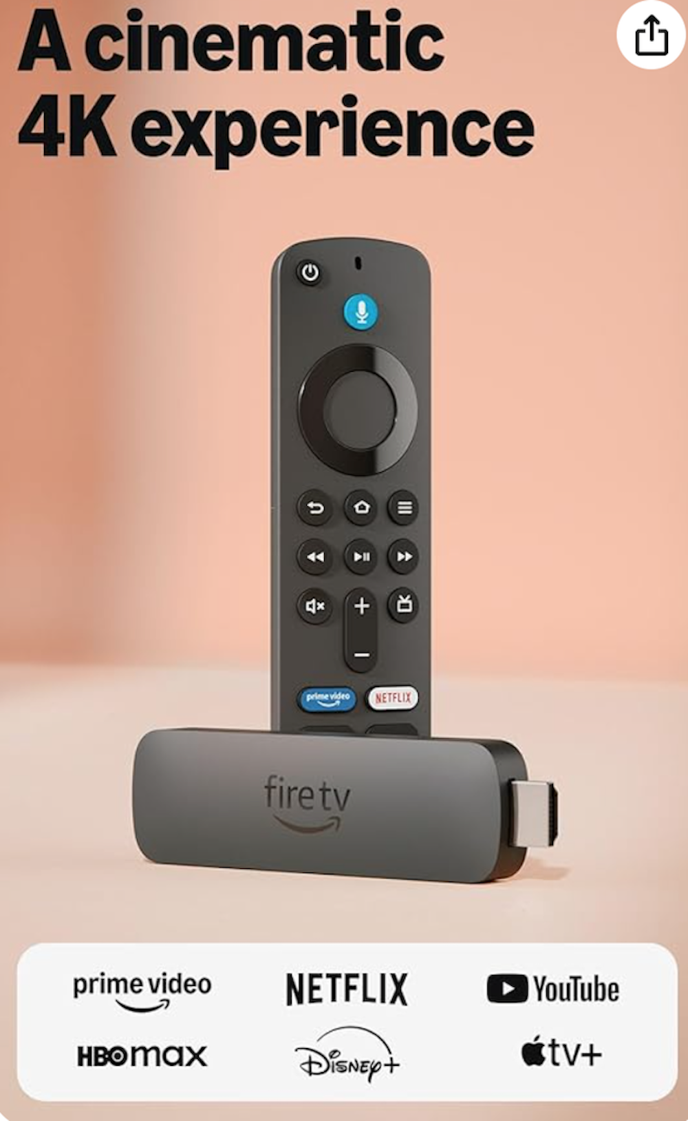 Amazon Fire TV Stick 4K