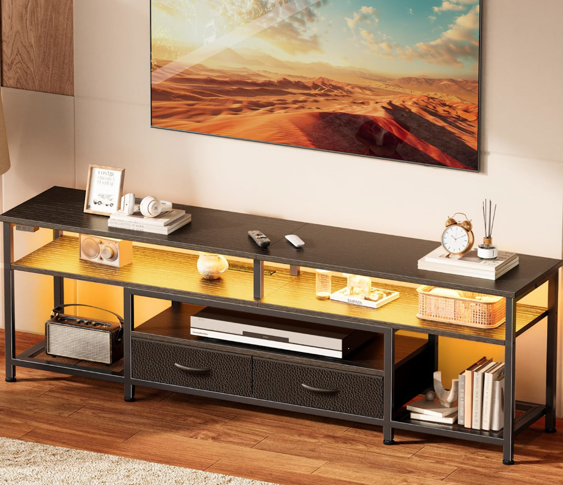 63 Inch LED TV Stand - Entertainment Center