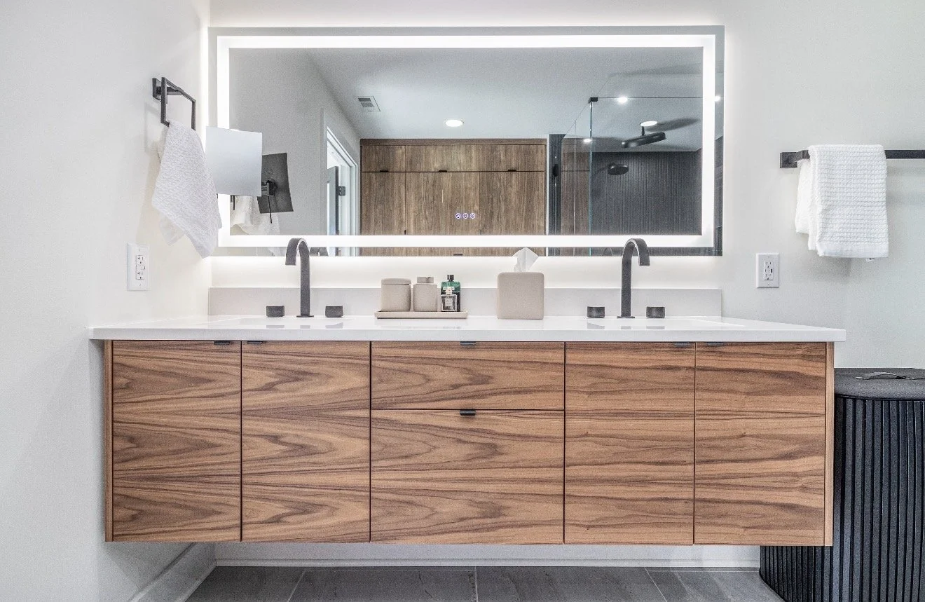 Modern bathroom vanity