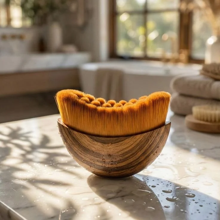Facial Brush for Lymphatic Drainage