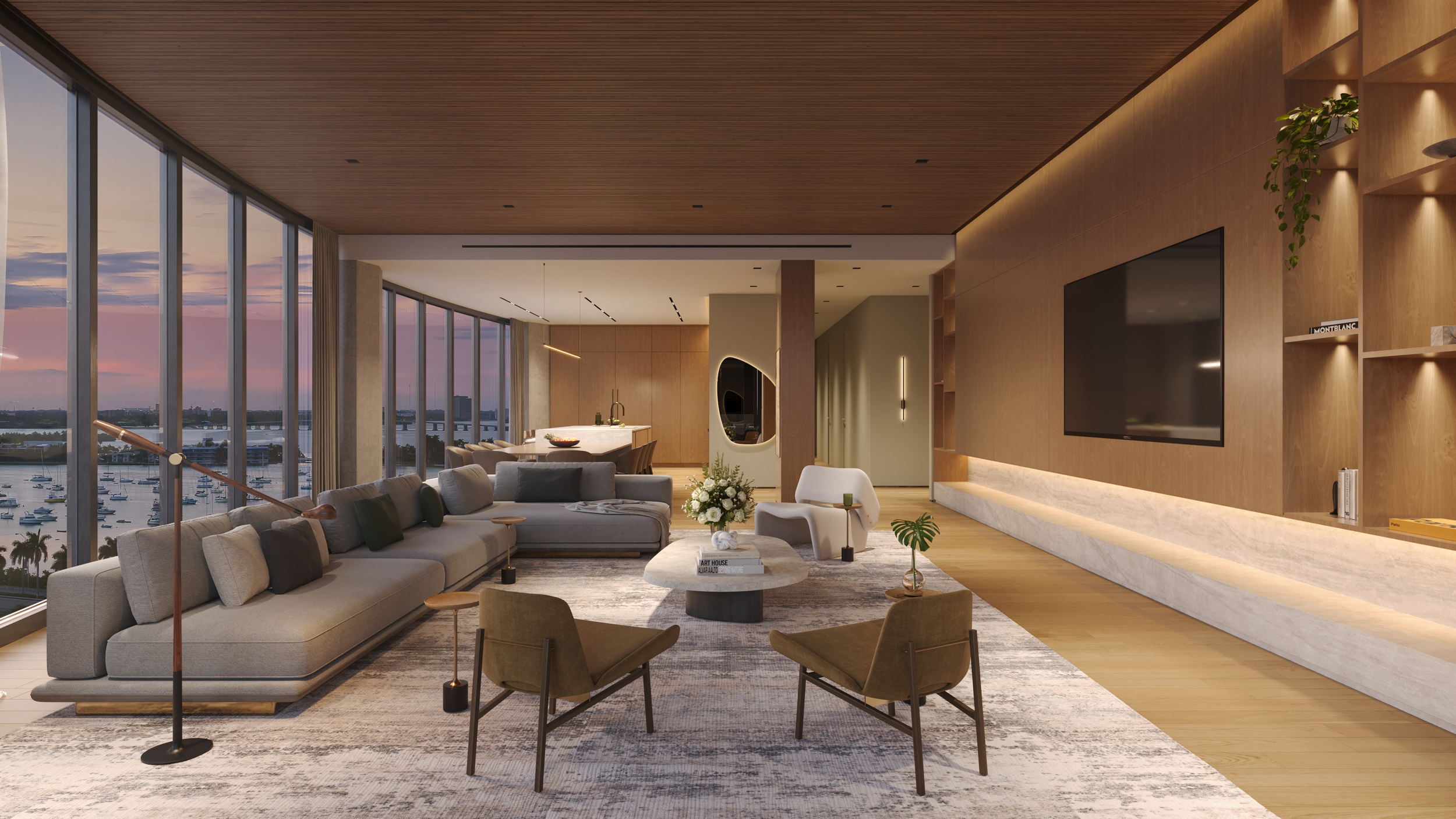 Two Park Grove Penthouse 1, Miami