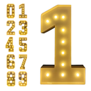 Marquee Numbers and Letters