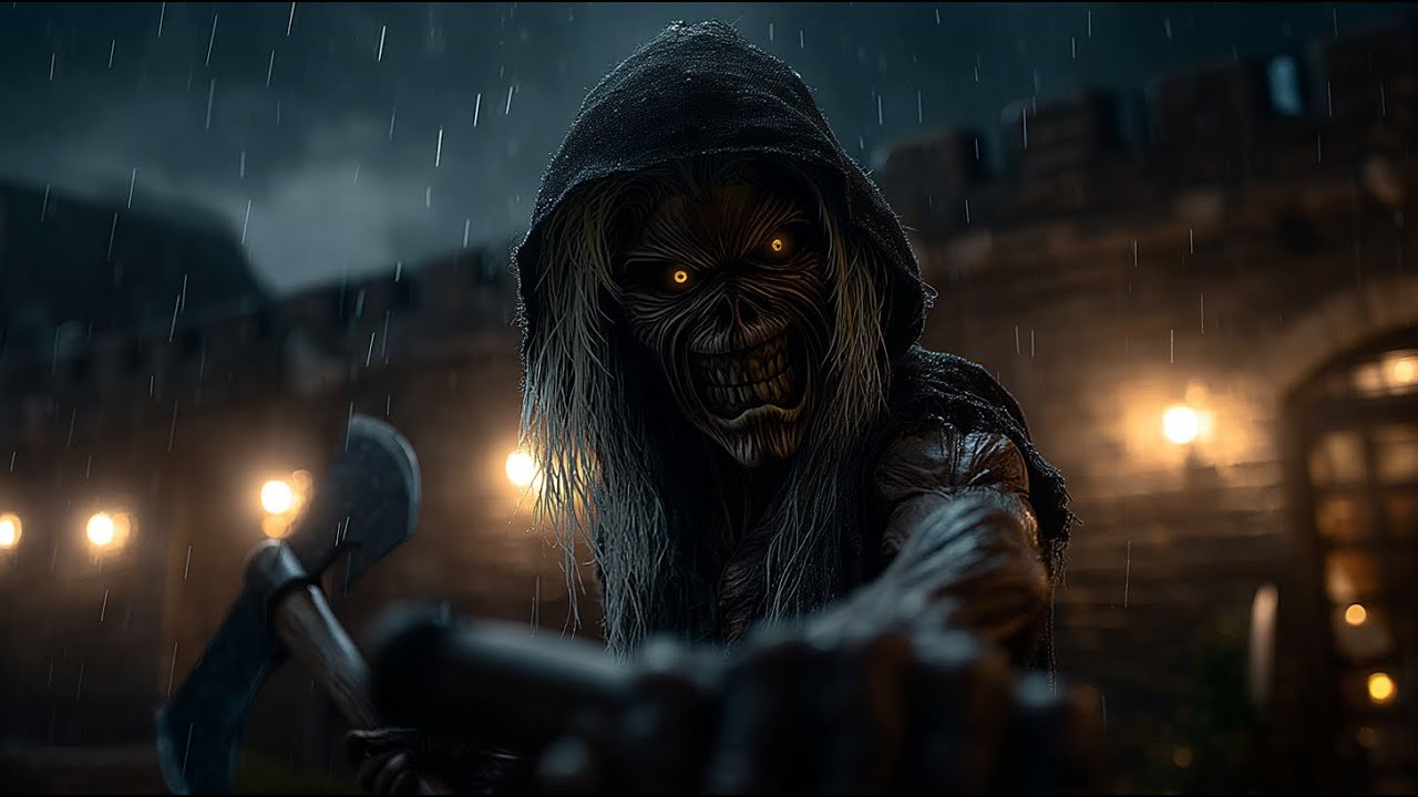 AI music video inspired by Hallowed Be Thy Name with dark prison execution scene and cinematic visuals on AIMTV