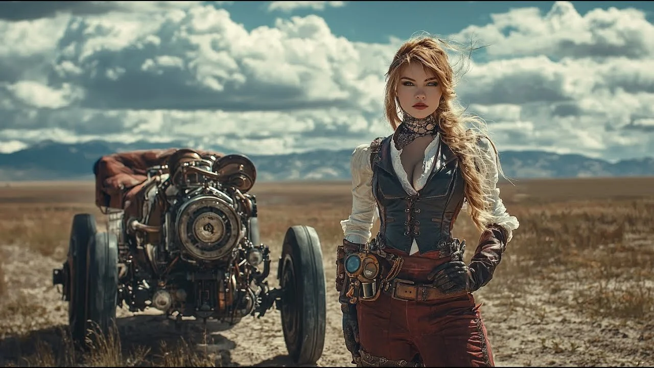Steampunk Sky Journey ⚙️☁️ | AI Cinematic Music Video (Best Trending March 2026)