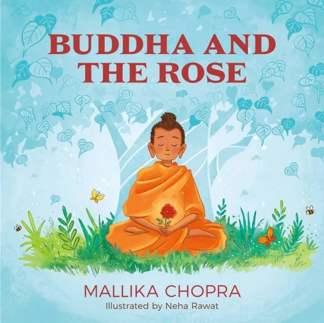 Buddha and the Rose image