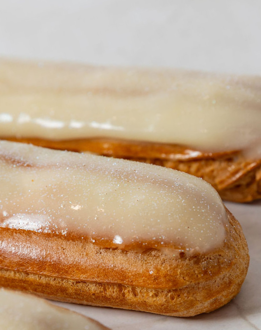 How to make vanilla glaze for your eclairs