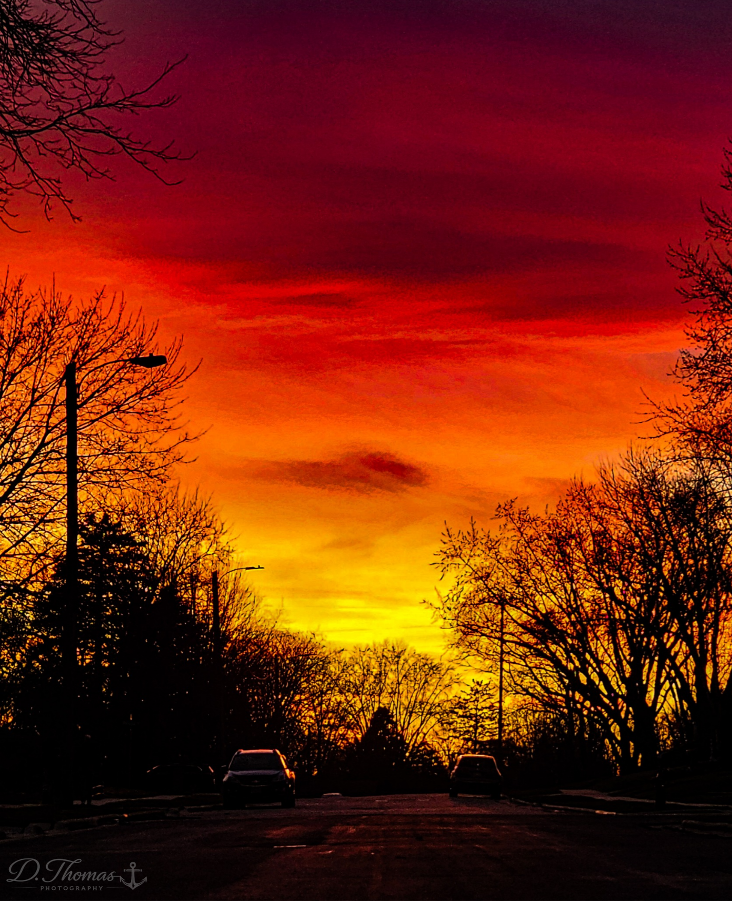 Sunset on the Street
