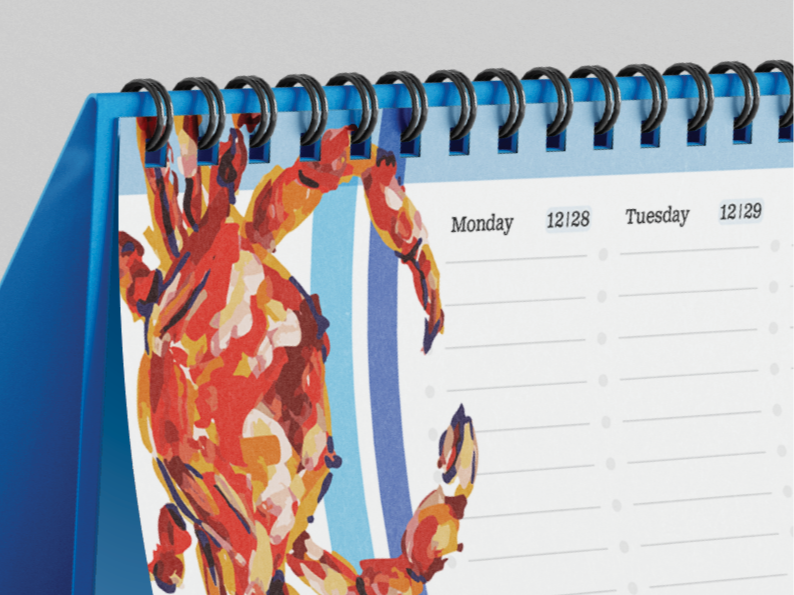 Calendar Building - A Year by the Sea