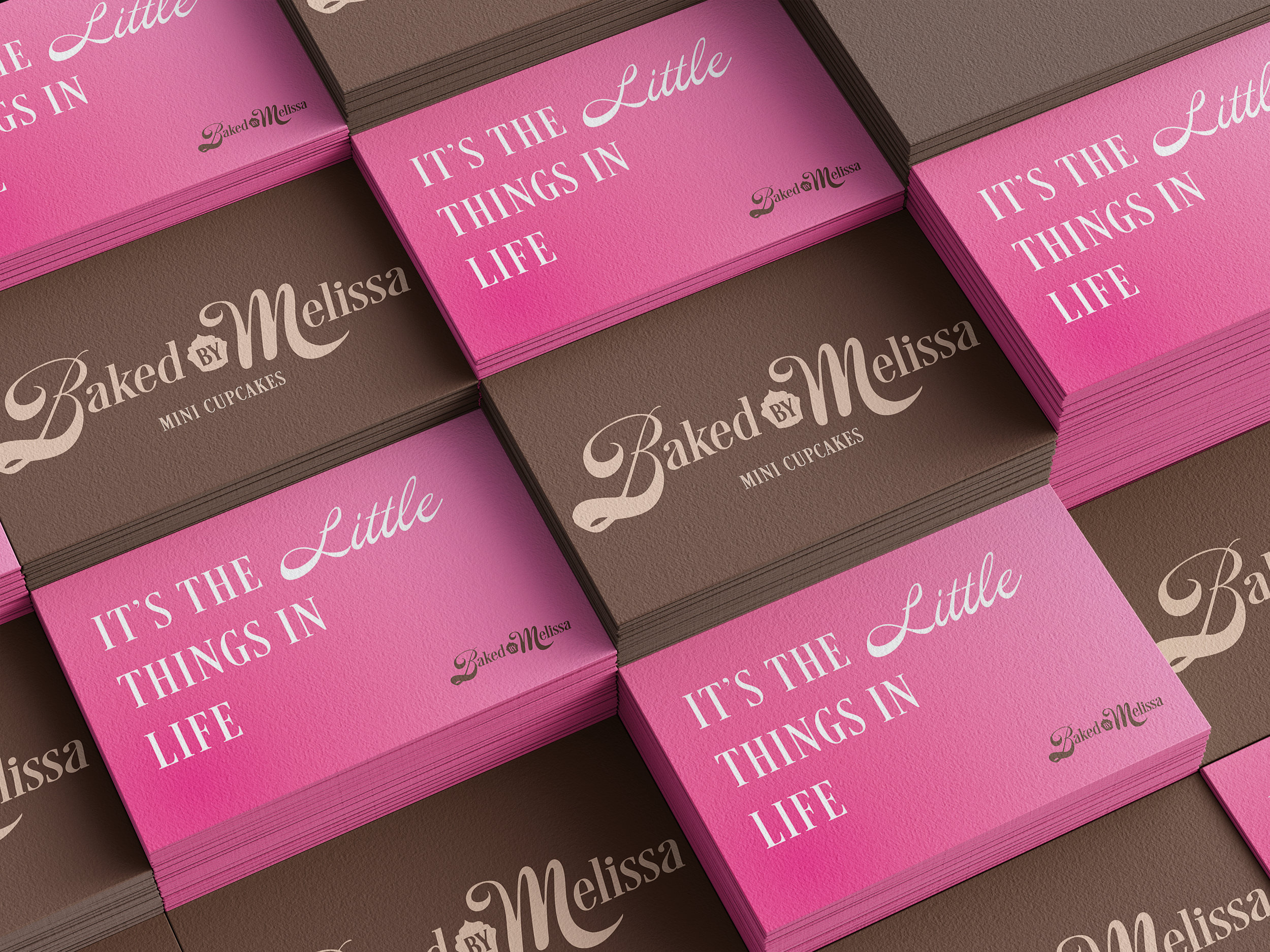 Logo Rebranding - Baked By Melissa