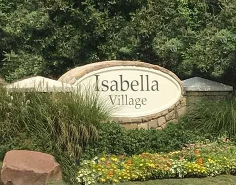 Isabella Village Neighborhood Entrance Sign