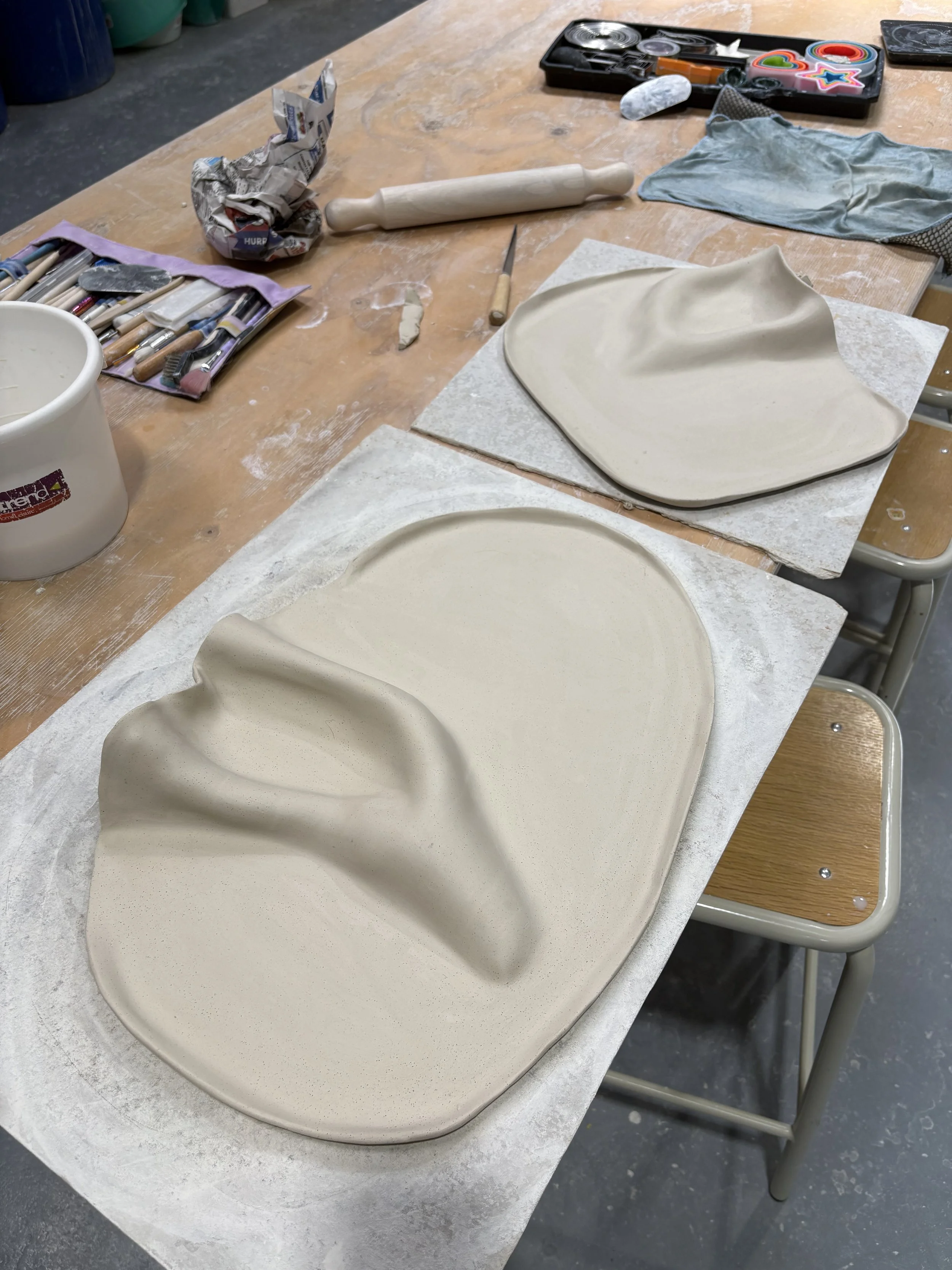 Platters in the making! 