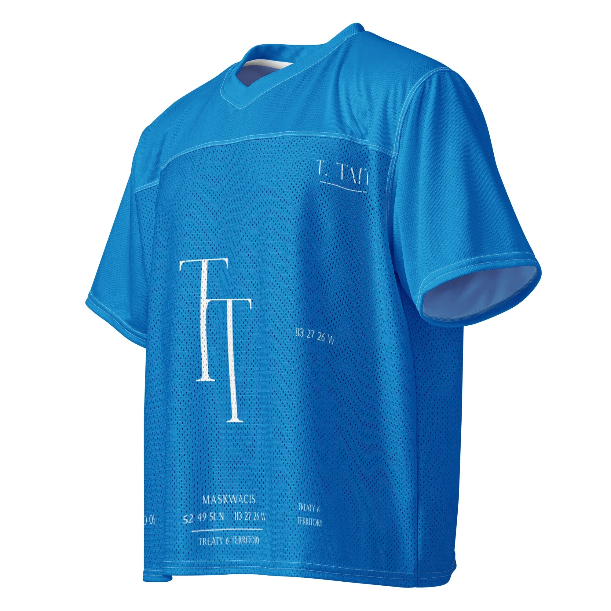 LIMITED | Electric Blue - Treaty 6/Studio 01/Boxy Jersey