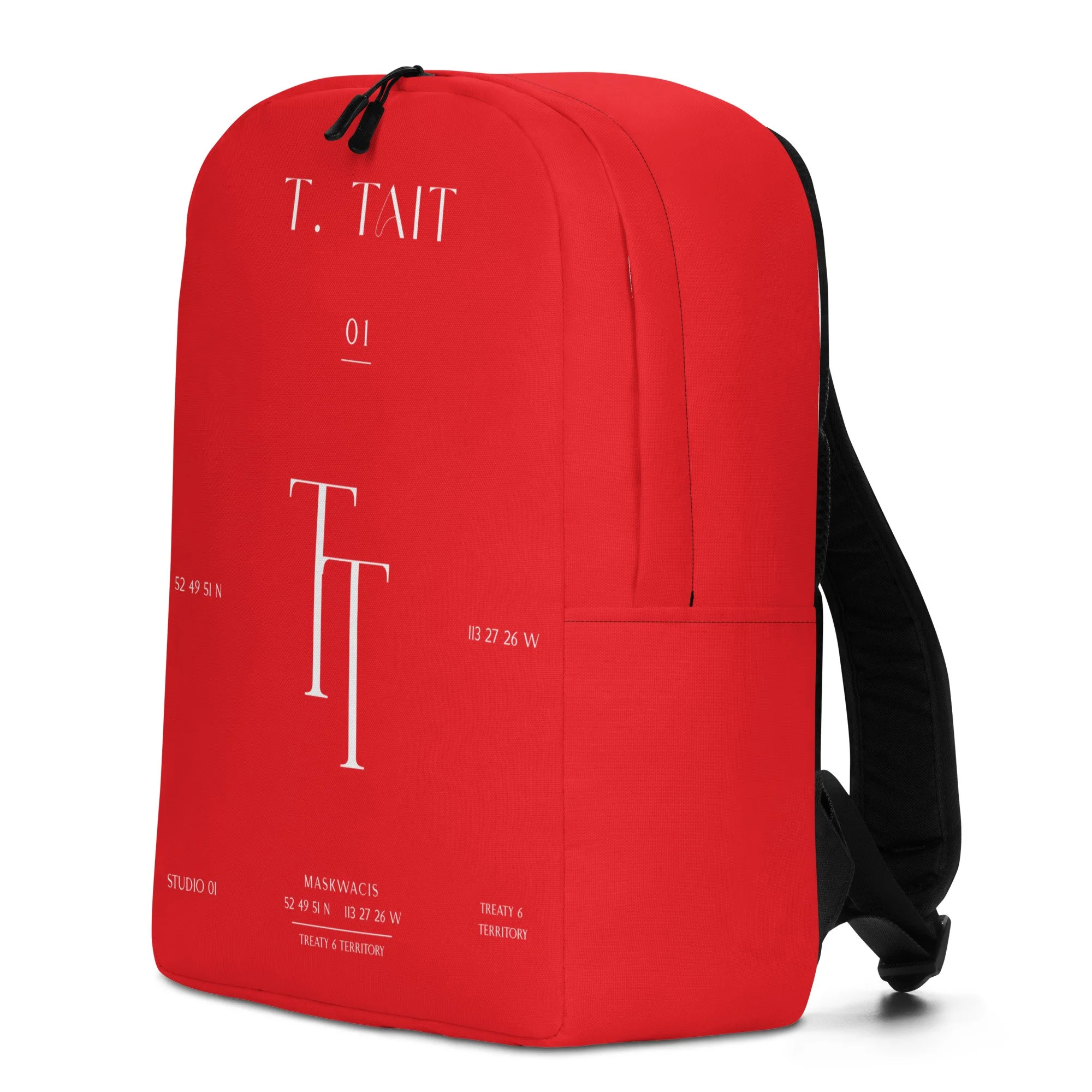 LIMITED | Fire Red - Treaty 6/Studio 01 - Backpack