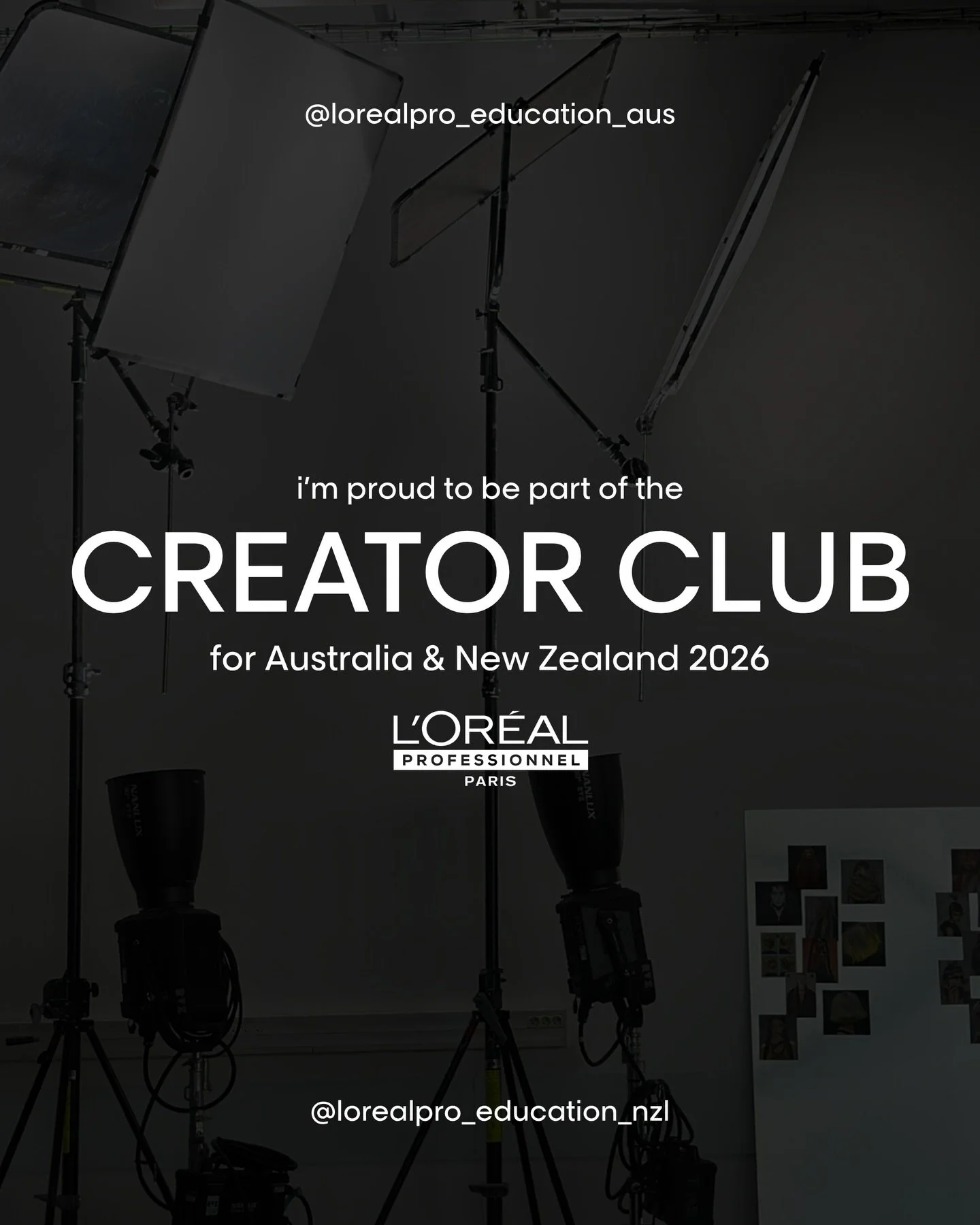 Officially part of the L&rsquo;Or&eacute;al Professionnel Creator Club 2026 across Australia &amp; New Zealand.

Representing the Maurice Meade team makes this even more special.

Excited to keep refining, evolving, and creating.

@lorealpro_educatio