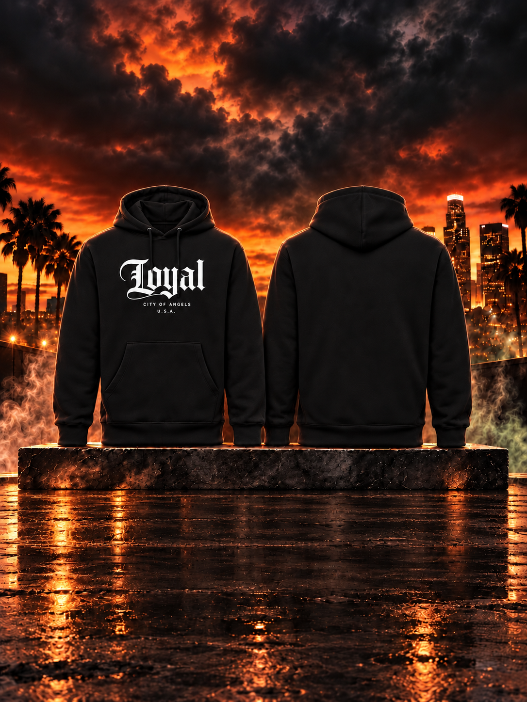 Loyal Black Pullover Hoodie