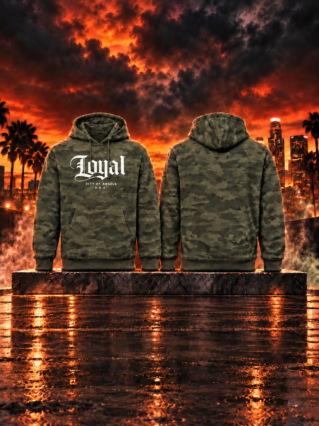 Loyal Military Camo Pullover