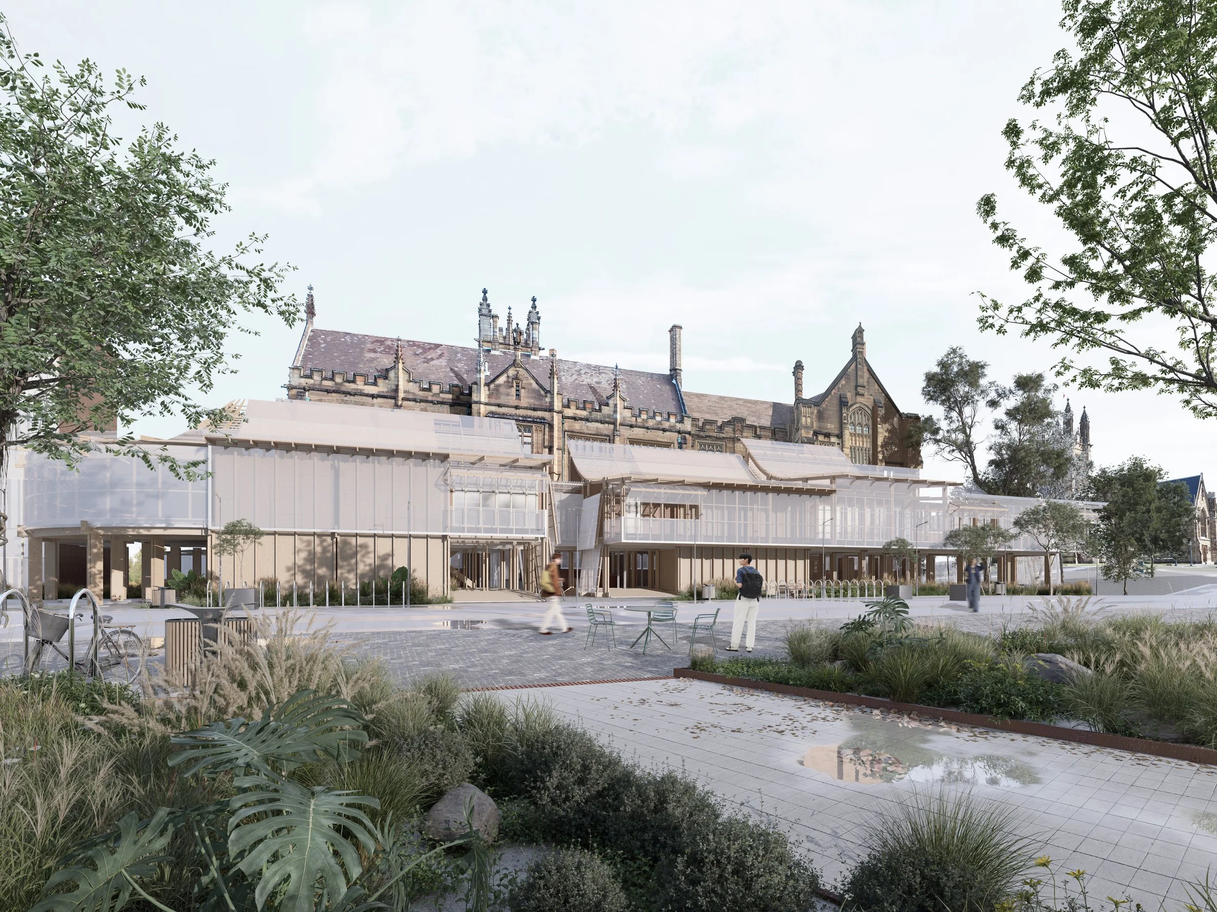 Render of Site Approach