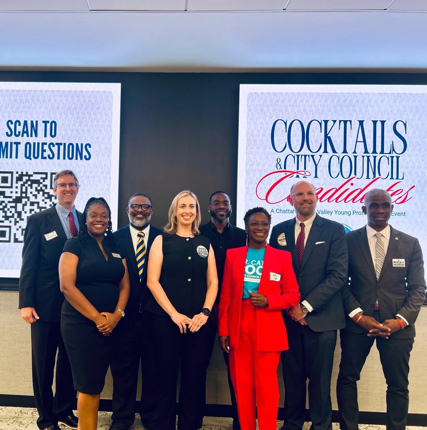 Grateful to be part of Cocktails &amp; City Council Candidates last night.

Thank you to the Chattahoochee Valley Young Professionals and the Urban League of the River Valley Young Professionals for creating space for dialogue and connection.

The fu