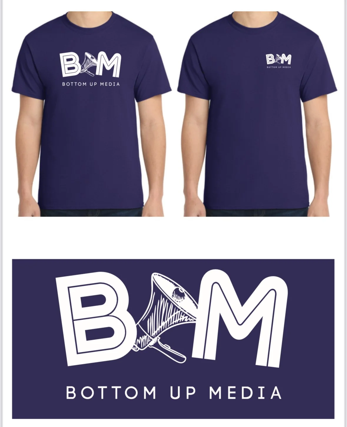 Bottom Up Media Shirt