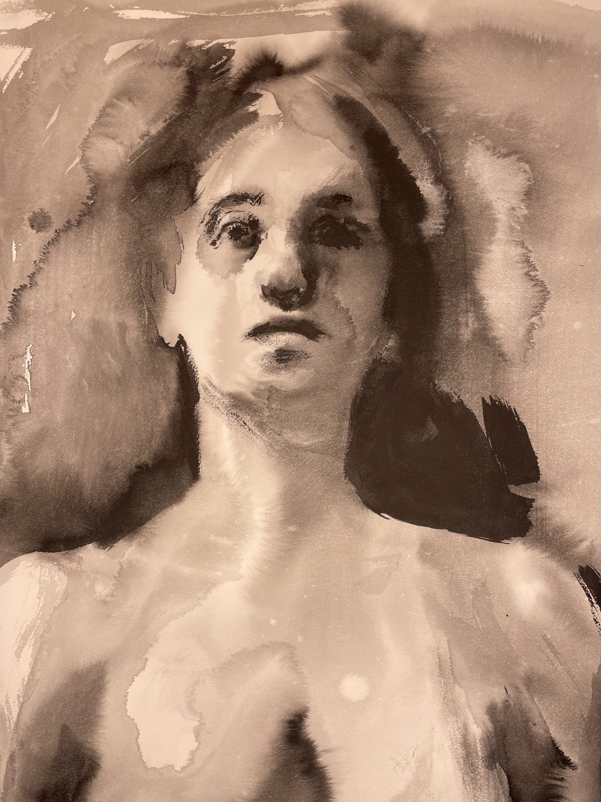 Leanna, Lying on Her Back