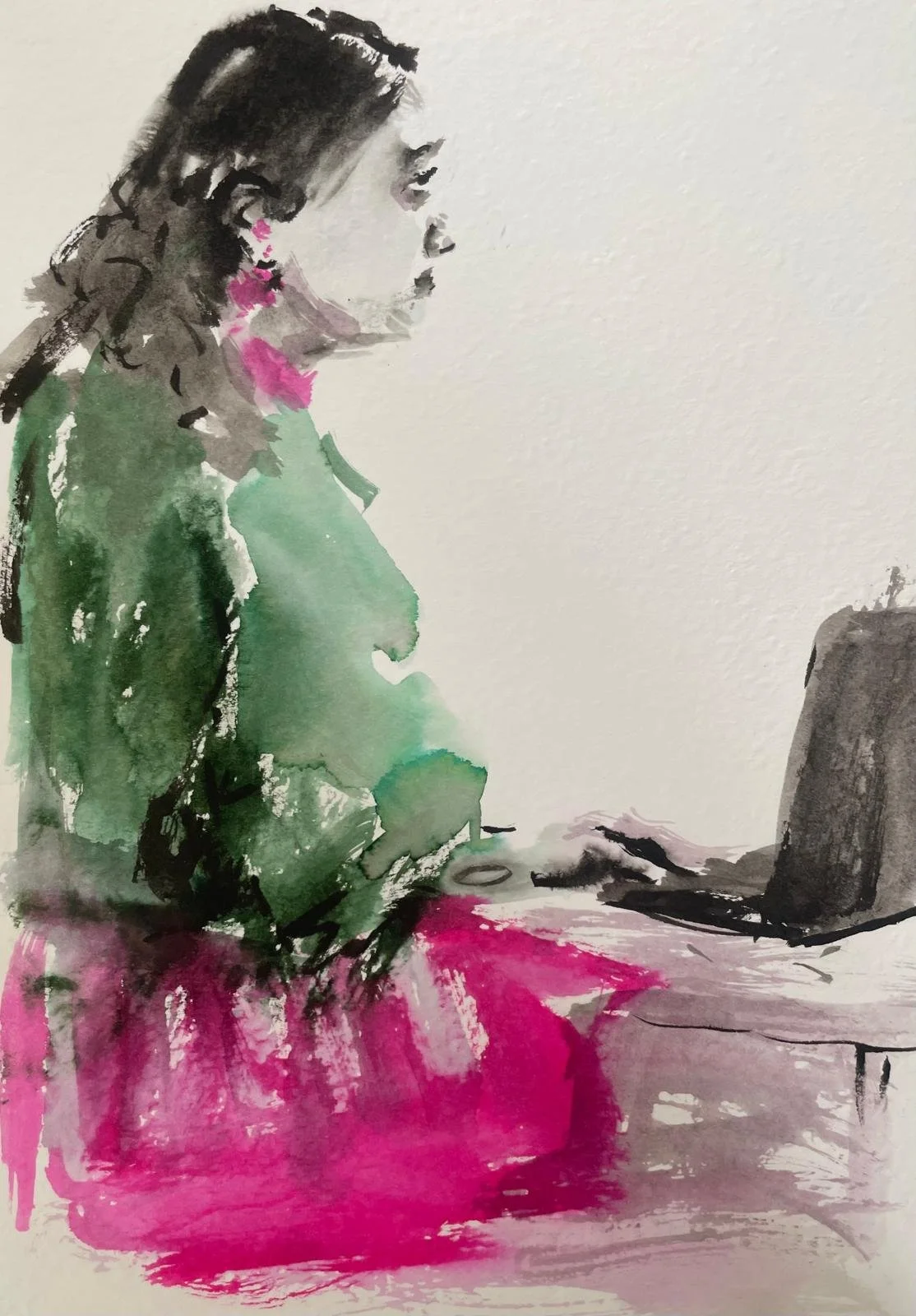 Woman with Laptop