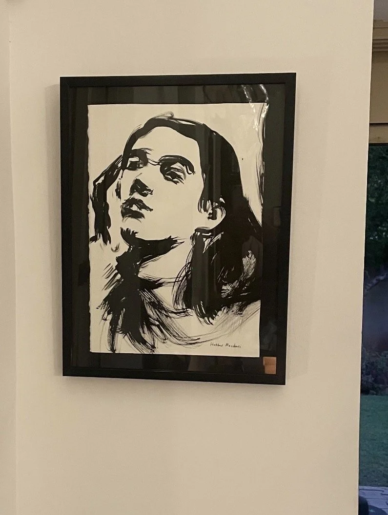 May Portrait (Ink Study) haddar macdasi