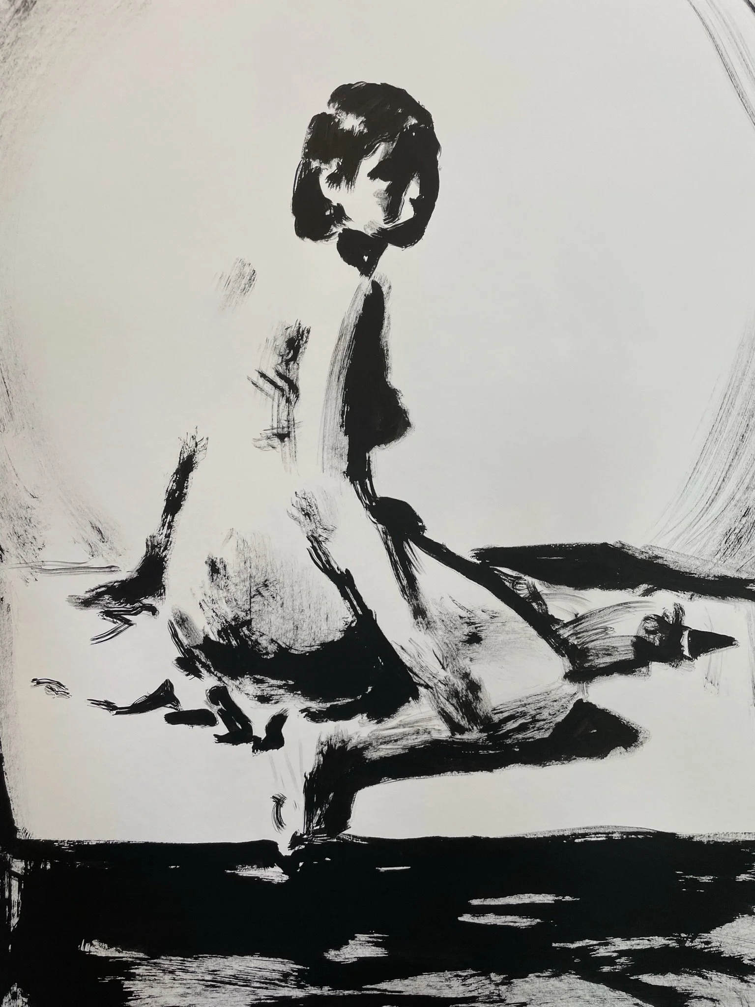 Seated Figure with Halo