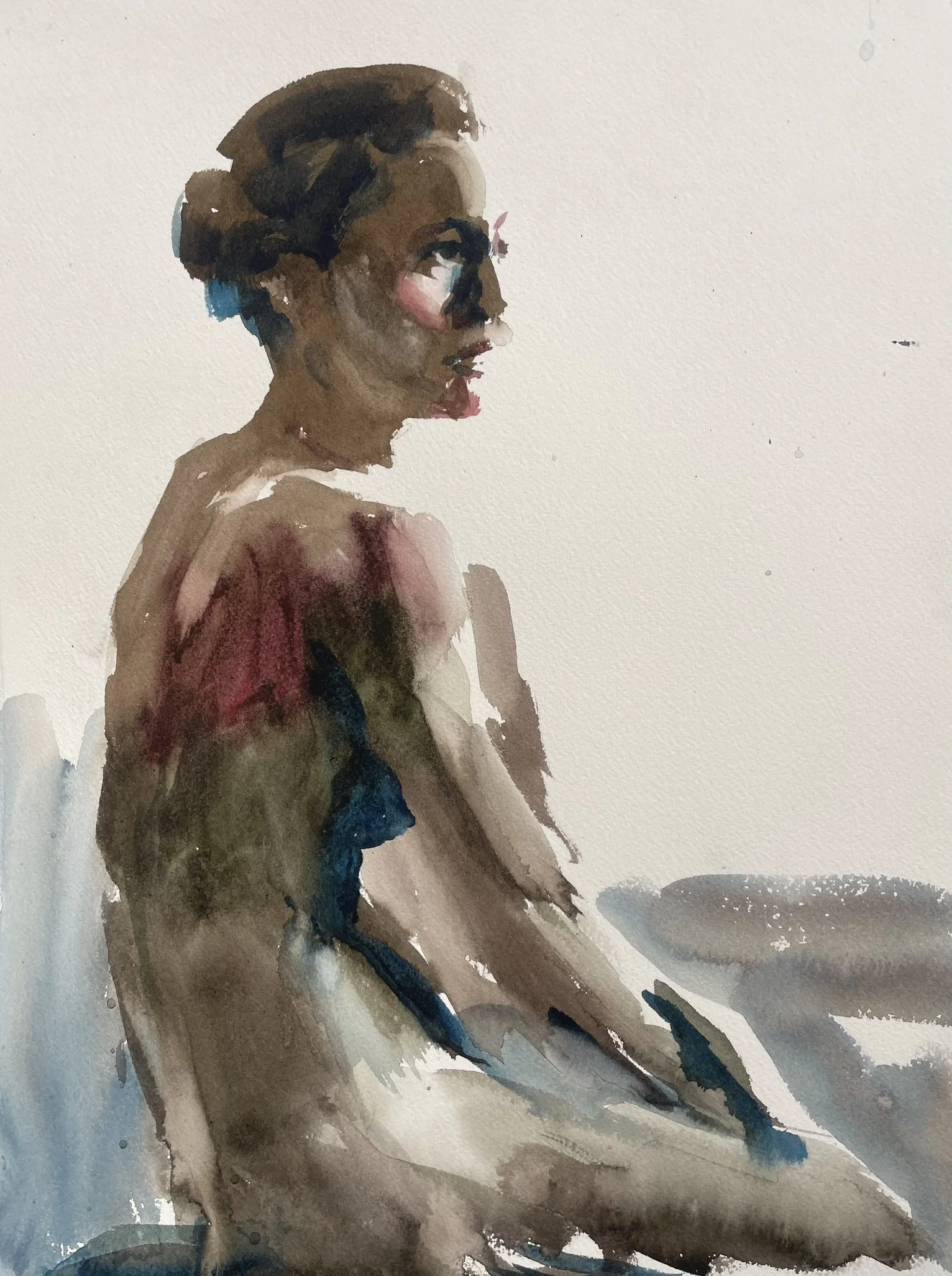 Roxy Seated Profile